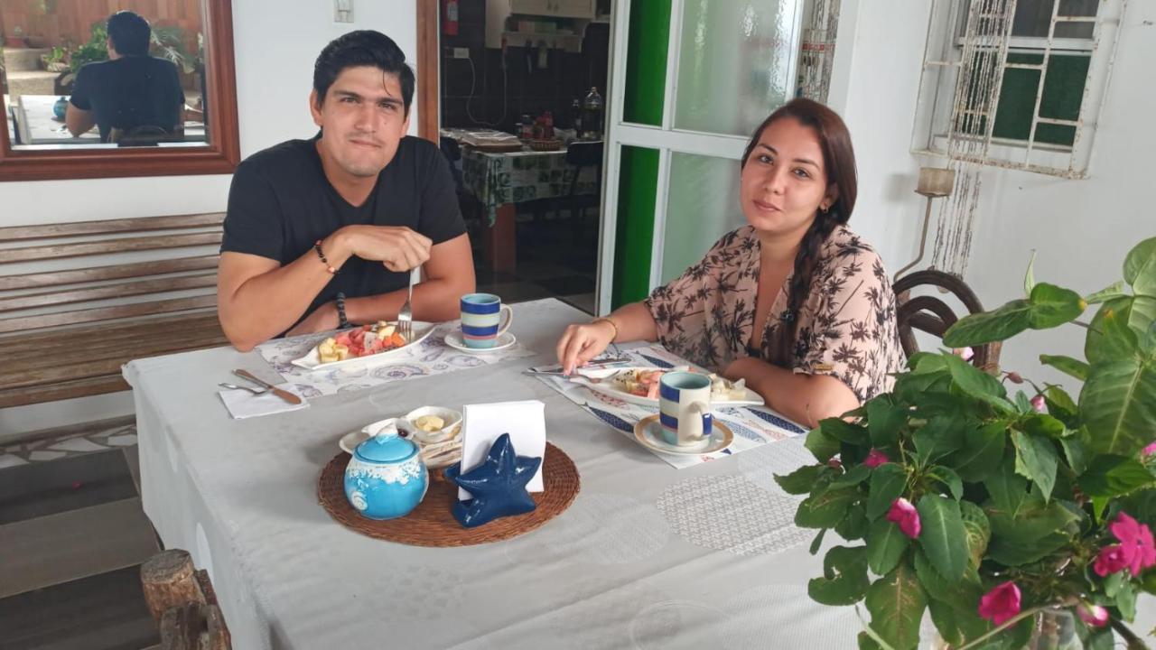 Hospedaje Algarrobo Machalilla Esterno foto