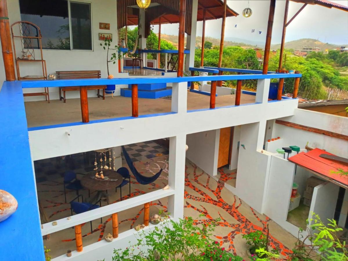 Hospedaje Algarrobo Machalilla Esterno foto