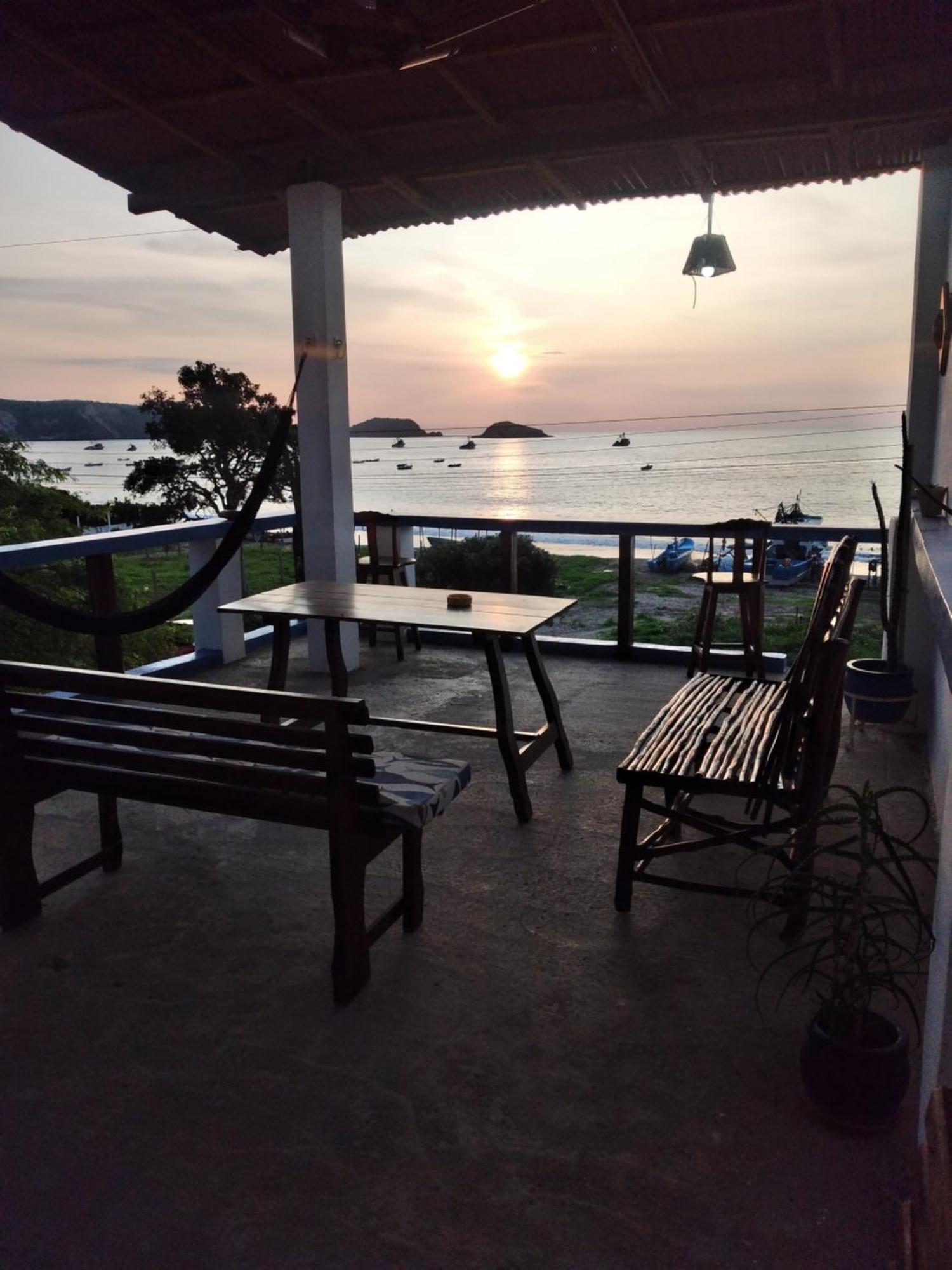 Hospedaje Algarrobo Machalilla Esterno foto