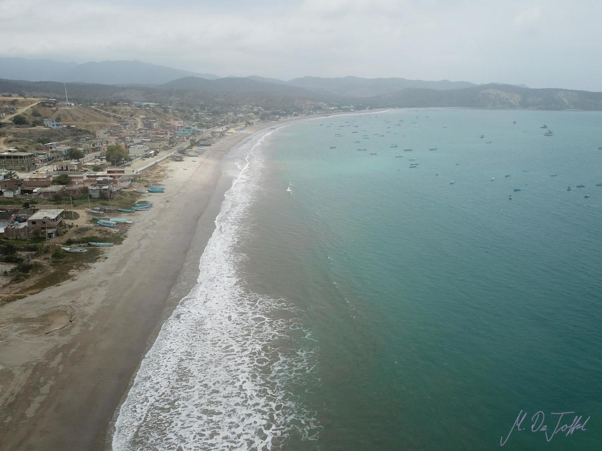 Hospedaje Algarrobo Machalilla Esterno foto