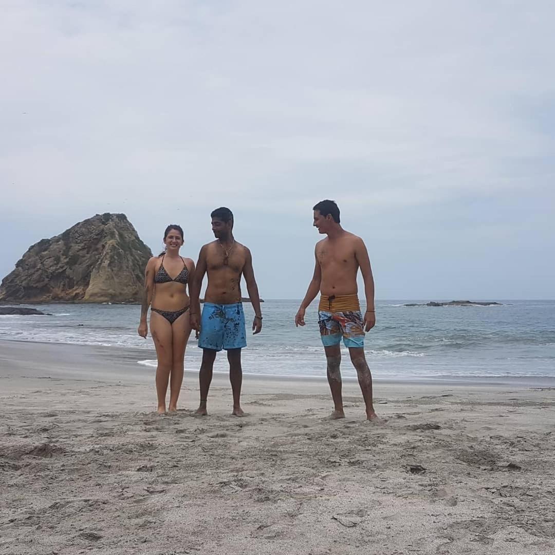 Hospedaje Algarrobo Machalilla Esterno foto