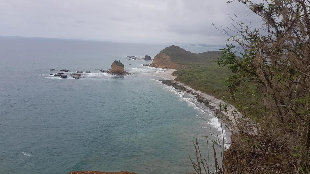 Hospedaje Algarrobo Machalilla Esterno foto