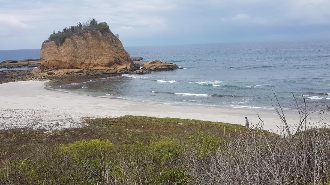Hospedaje Algarrobo Machalilla Esterno foto